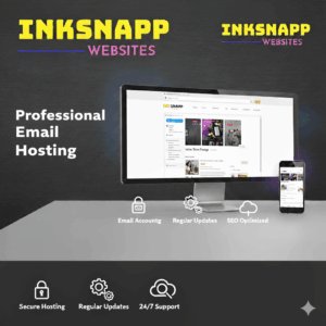 Mail Hosting with INKSNAPP Only (Monthly Cost)